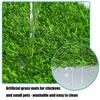 Washable Chicken Nest Pad Durability Nonslip Ventilation Design for Poultry Coops and Home Use