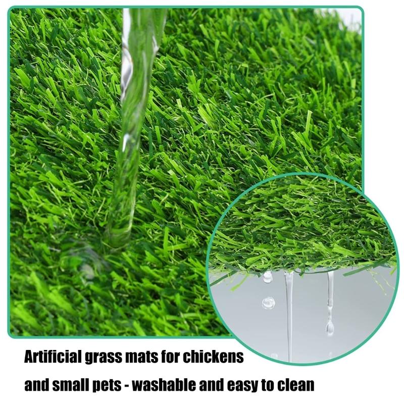 Washable Chicken Nest Pad Durability Nonslip Ventilation Design for Poultry Coops and Home Use