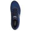 Skechers Mens Go Comfortable Versatile Mesh Synthetic Leather Low Top Running Shoes Men Sneaker Navy-Blue 220864-NVY