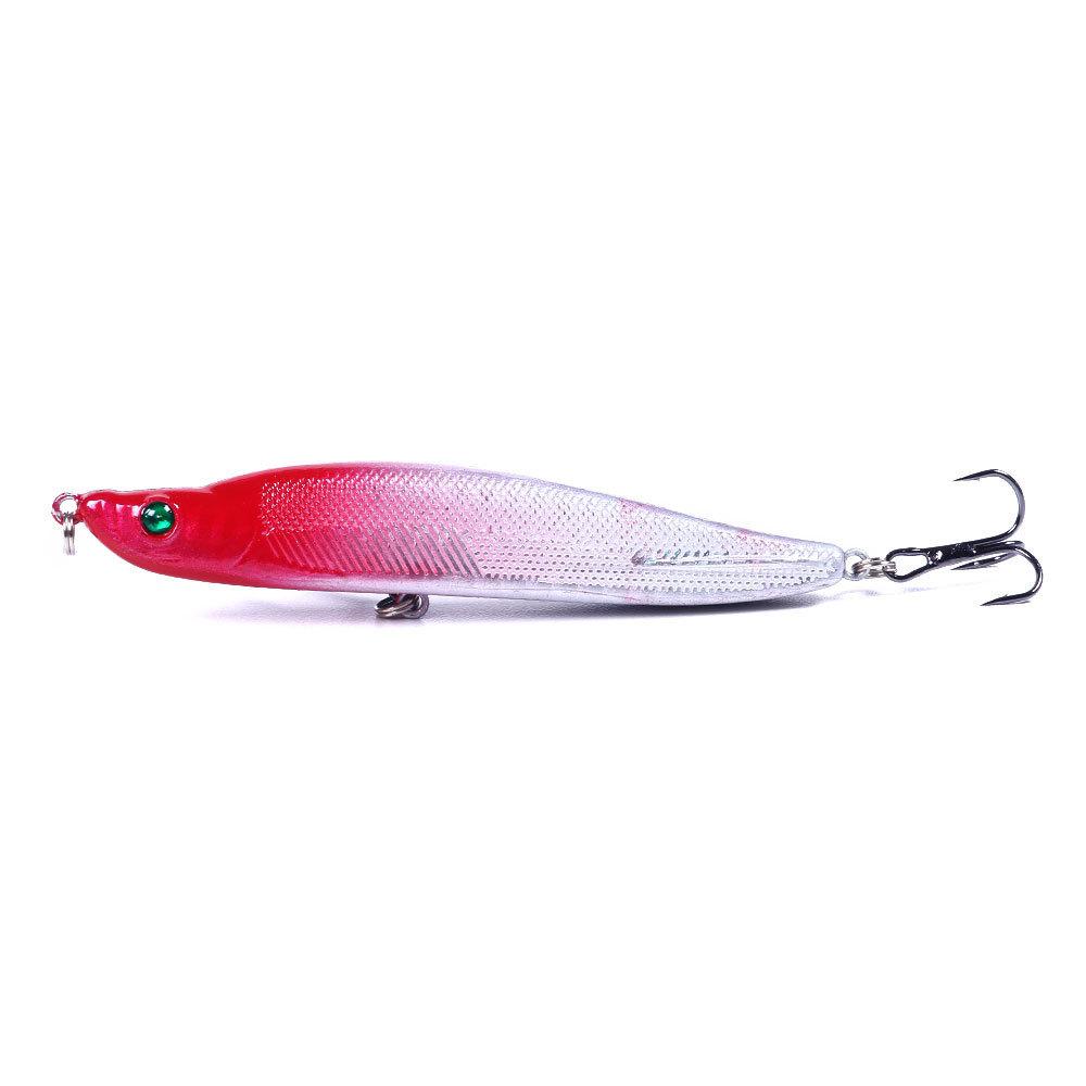 Long Casting Sinking Pencil Lure Bait9.5cm16g6No. Hook with Upturned Tip, Specially Designed for Freshwater and Sea Fishing, Har