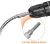 Flexible Shaft Drill Bit Extension Holder 295/400 Link Drill Hex Screwdriver Soft Driver Extend Rod Tools Slotted Phillips Star