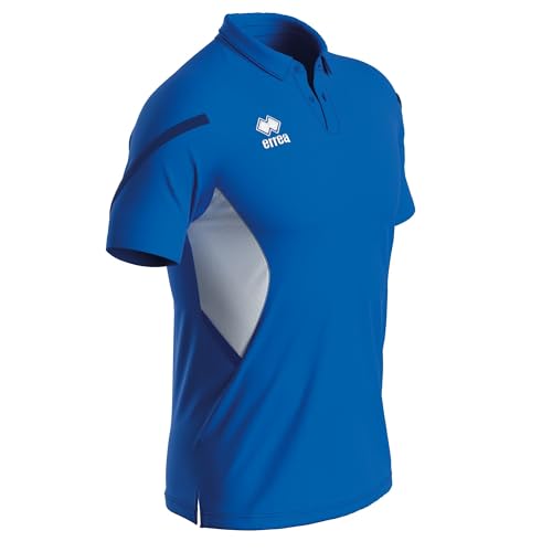 Elea Men's Clark Sports Polo Shirt in Blue/White/Navy