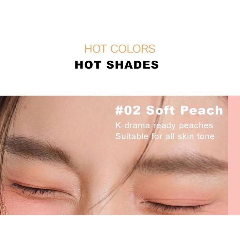 Judydoll - Paleta 4 tvářenek a rozjasňovačů (1-3)