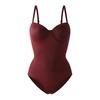 Bezešvý body shapewear pro plnoštíhlé s kosticovou podprsenkou, kontrola bříška a zúžení pasu pro společenské šaty, celotělový body shapewear pro ženy
