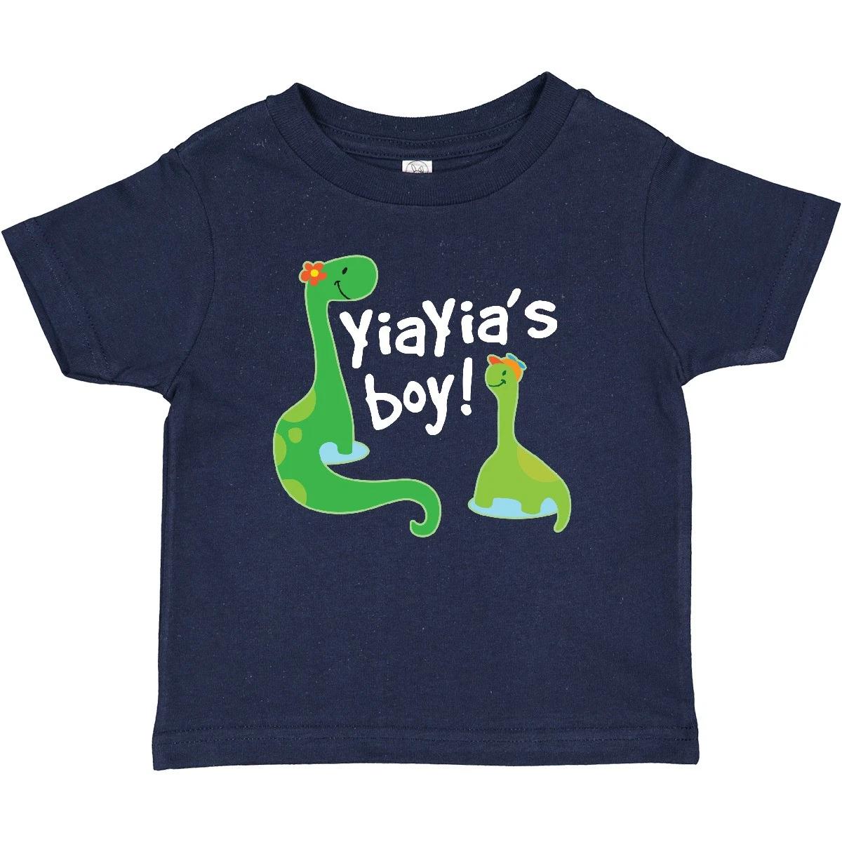 Inktastic YiaYias Boy YiaYia Grandson Baby T-Shirt Grandchild Childs Clothes 160