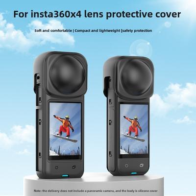 Kryt objektivu pro Flymile Insta360 X4, ochranný kryt pro akční kameru a příslušenství k ochranným krytům.