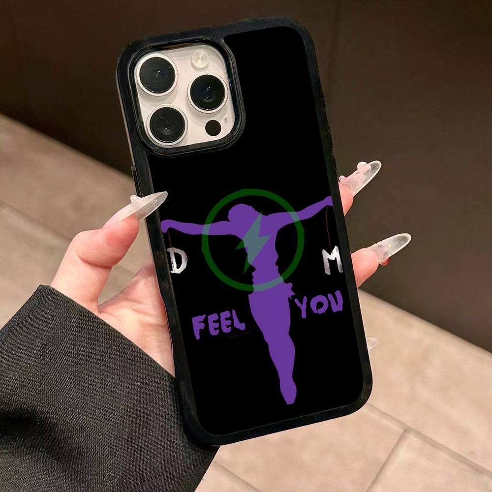

D-Depeche Mode Rock-ES Band Phone Case For IPhone 17 16 15 14 13 12 11 Pro Max For Magsafe Wireless Charger Cover iPhone 15
