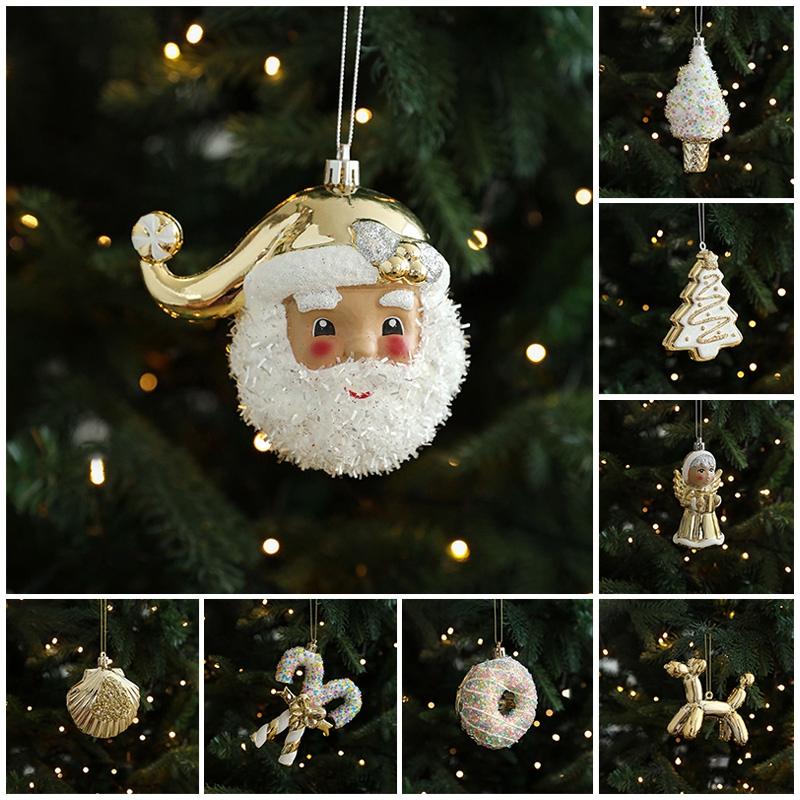 Christmas Tree Pendant Cartoon Pendant Ornament Christmas Decoration 2025 for Home Garden Yard Decor Christmas Liquidations