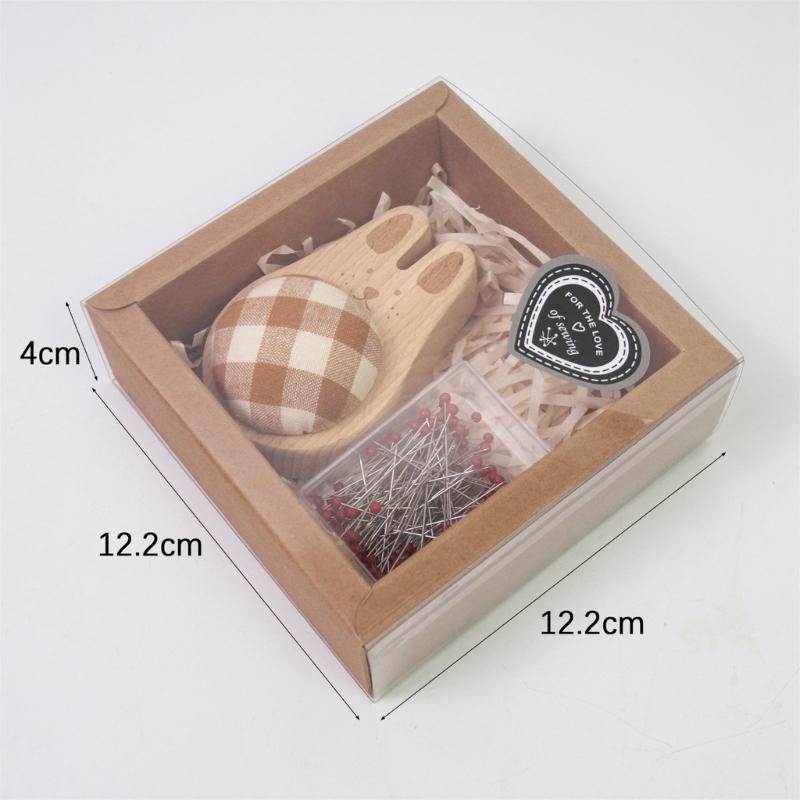 Jeżowy Zestaw do Szycia Poduszeczka na Szpilki ze 100 Żywymi Szpilkami do Szycia do Rękodzieła i Krawiectwa