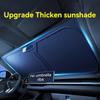 Portable Car Sunshade Upgraded Thick Sunshade Single Piece Car Windshield Sunshade Easy To Install and Foldable StorageWindshield Sunshades 1