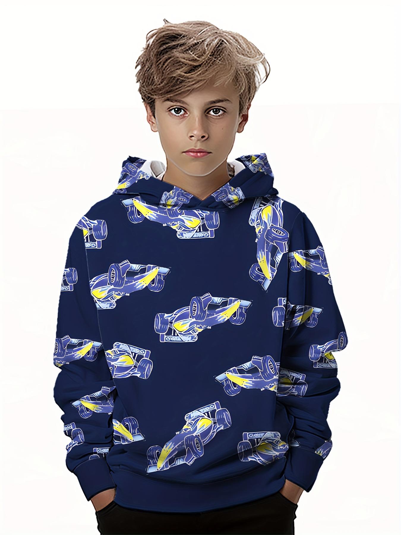 

Детская зимняя одежда для мальчиков, повседневные толстовки с геометрическим принтом, с длинным рукавом, детская одежда для мальчиков, осенние топы, детская одежда 160