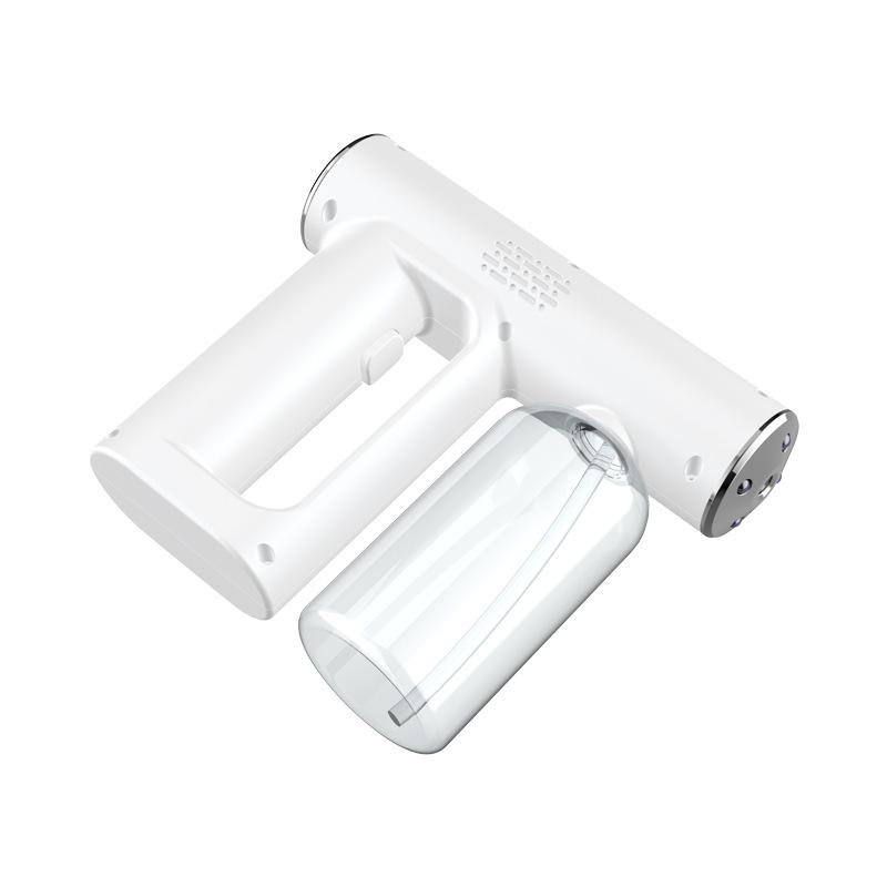 Wiederaufladbare Blaulicht-Desinfektions-Zerstäuberpistole Alkoholdesinfektionssprüher Handliche Nano-Sprüh-Desinfektionspistole