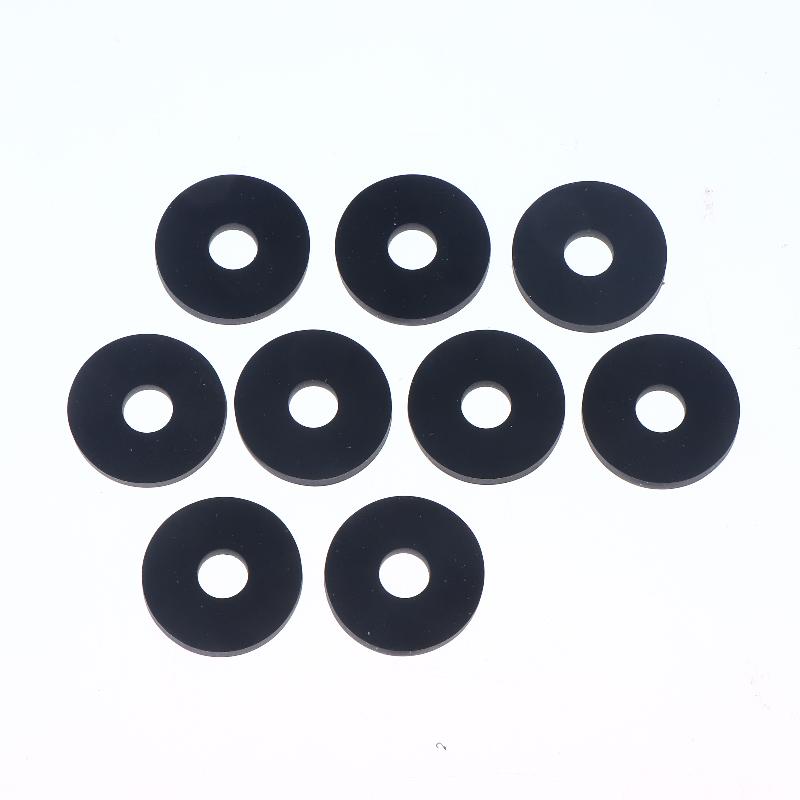 

10Pcs Conical Toilet Bolt Rubber Washer Beveled Gasket Washers Leakproof Washers Toilet Seats Screws Replacement Part B 8mm