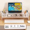 Desktop monitor stand, computer height-adjustable stand, laptop cooling elevated bracket, office storage rack stand
