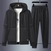 Men Sport Suits Casual Outdoor Zipper Jackets and Sweatpants Jogging Set Male Hoodie Tracksuit Running Mens Clothes