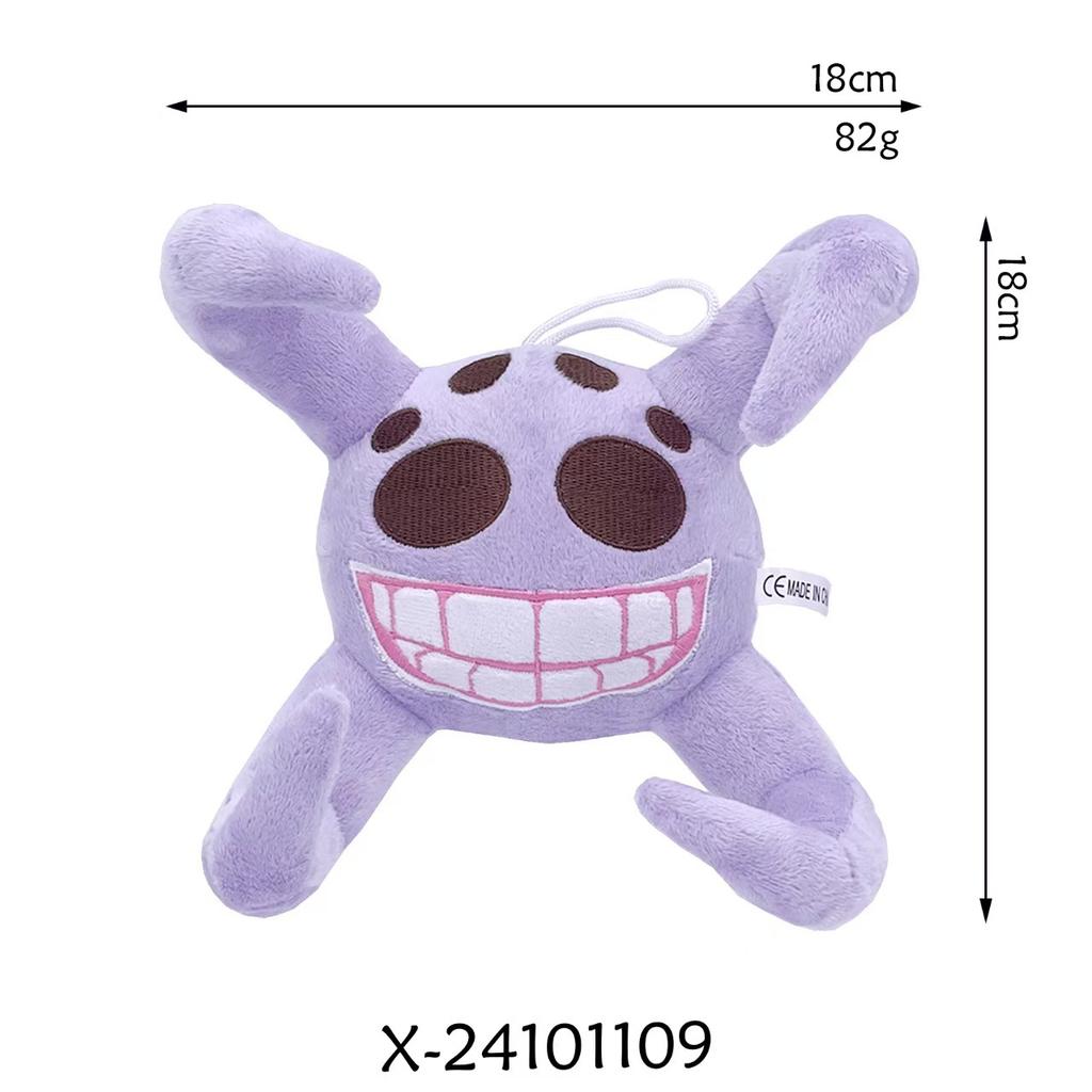 Porte Piano 2 Peluche Risata Porte el Porte Cerca Peluche Bambola Gioco Horror Porte Figura Cerca Cartone Animato Anime Peluche