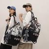 Street Trend Printed Graffiti Student Schoolbag Super Cool Anime Boy Backpack Large Capacity Casual Backpack