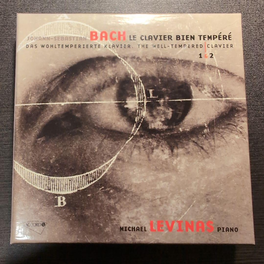 

[USED] CD Bach Well-Tempered Clavier Michael Levinas EU Edition 5 Disc Set