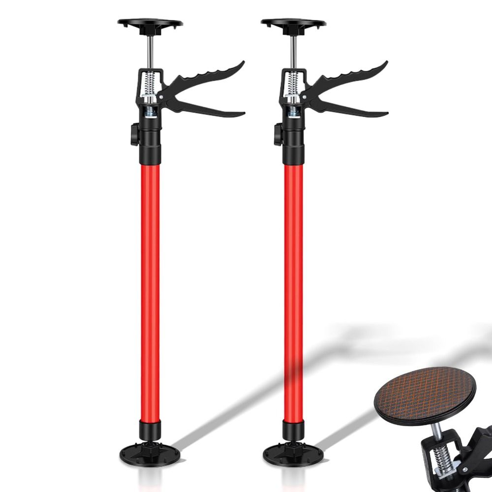 1pc Steel Labor-Saving Arm Jack Adjustable Length Lifter Time-Saving Quick Support Pole  Home