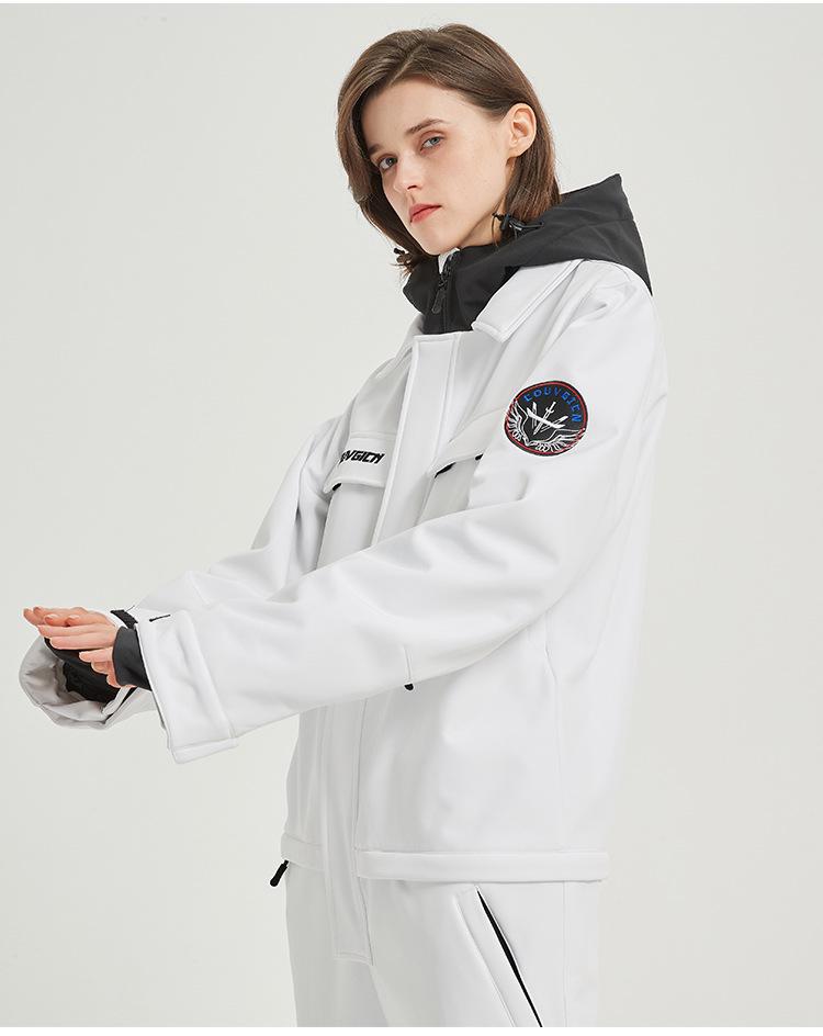 Unisex Adult Ski Suit: Windproof, Waterproof, Warm Snowboard Set for Couples