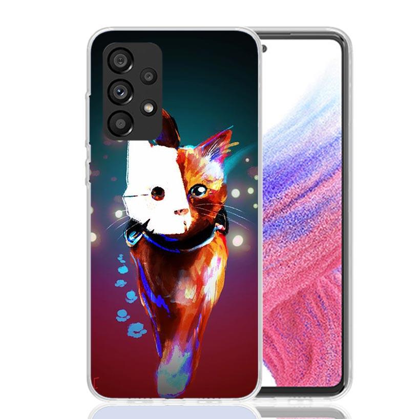 Stray Cat Game Phone Case for Samsung Galaxy A17 A16 A15 A14 A13 A57 A56 A55 A54 A53 A37 A36 A35 A34 A33 A26 A25 A24 A23 Galaxy