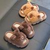 Capybara Slippers Children's Sandals Summer Linen Floor Shoes Indoor Breathable Home Slippers Anti-slip Cartoon Slippers