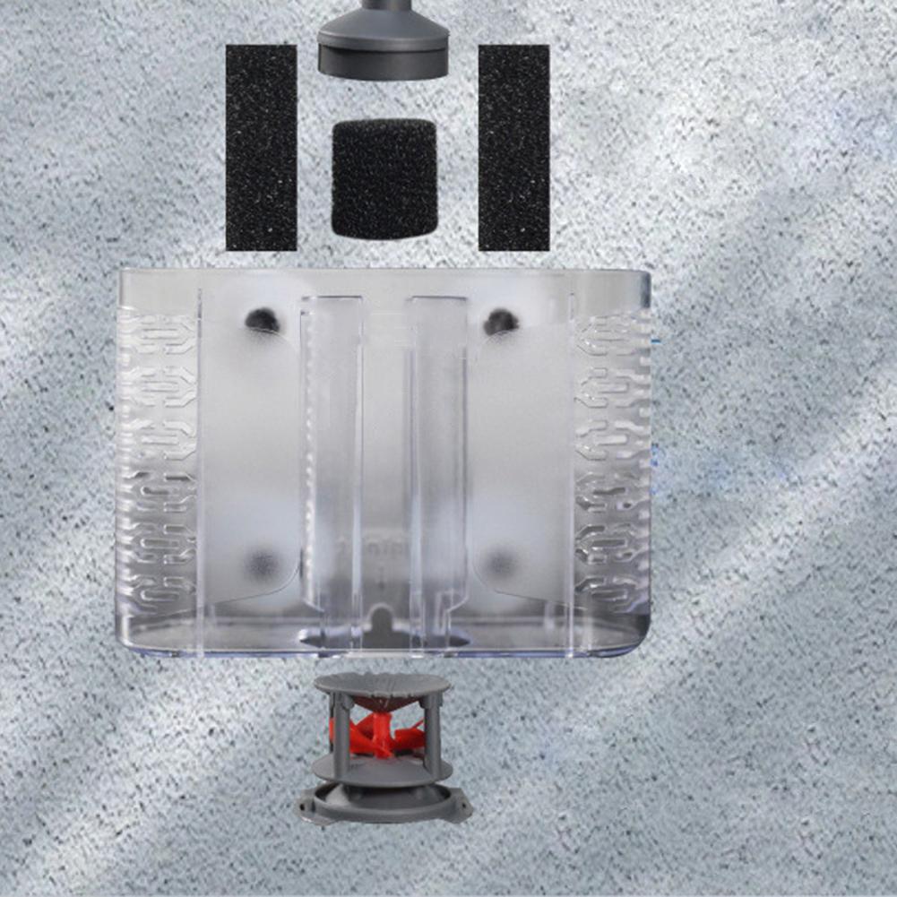 Fish Tank Filters Internal Aquarium Filter 2 Pressure Adjusting Switch Sponge Internal