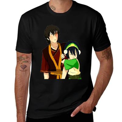 Zuko und Tophs Abenteuer T-Shirt Basic Leichtes Kurzarm-T-Shirt