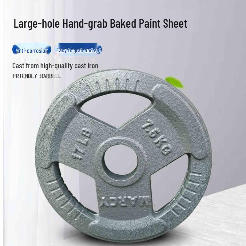 Pure Iron Hand Grip Barbell Plates