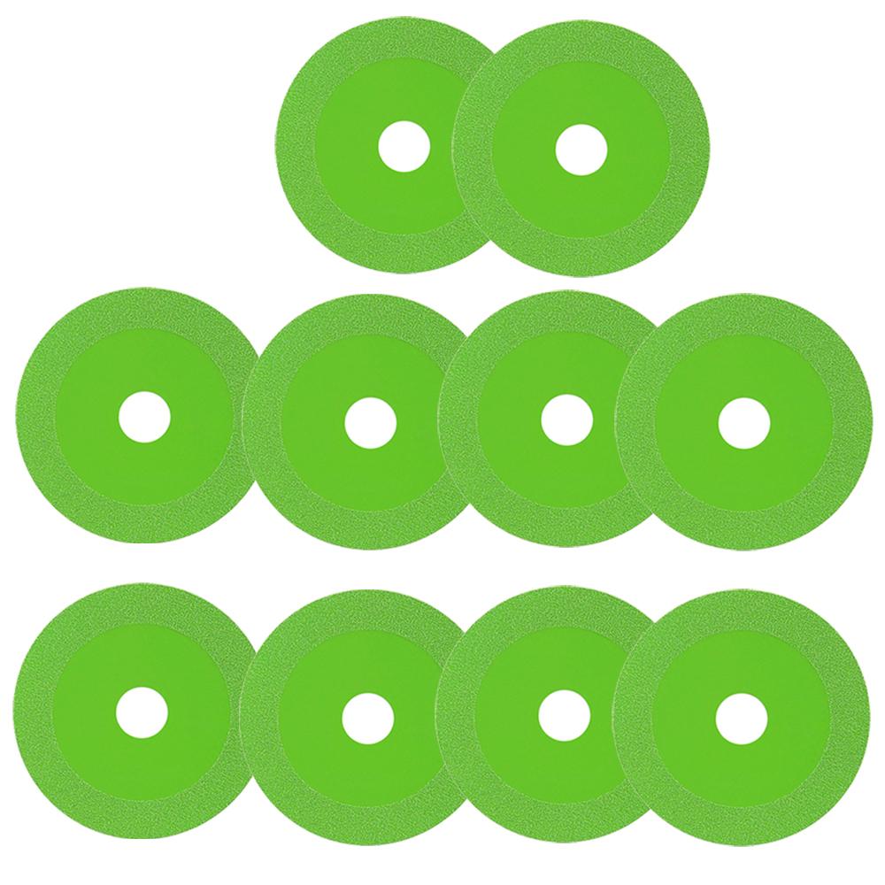10-1pcs 22mm Glass Cutting Disc 100mm Diamond Marble Saw Blade Jade Crystal Wine Bottles Grinding Cutting Grinding Disc Tool