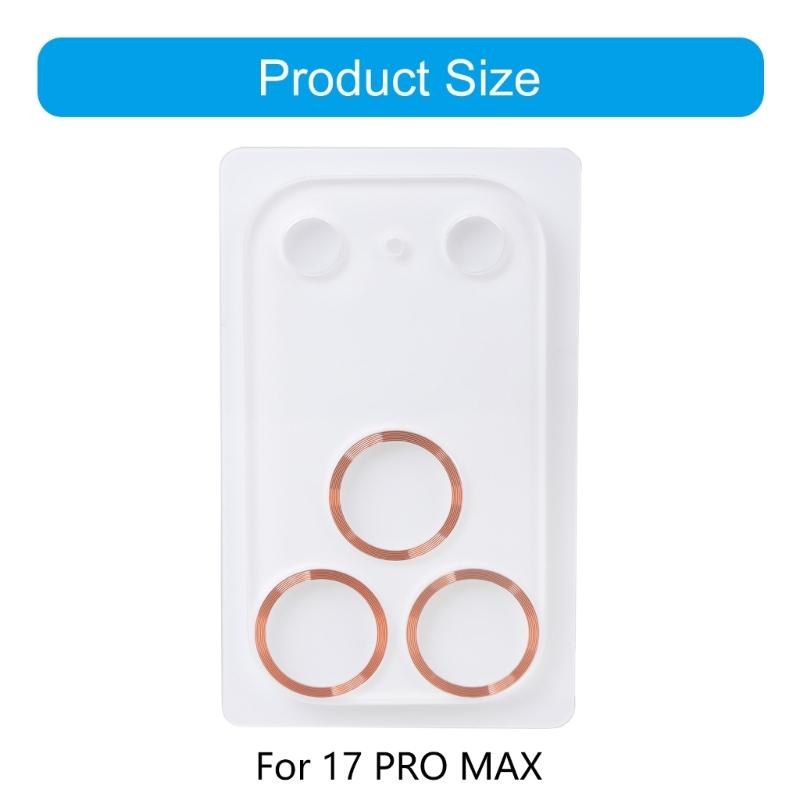 Tempered Glass Camera Lens Protectors Antiscratch Shockproof Cover for Phone 17 Phone Camera Protections
