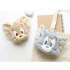 Tees Factory Tom and Jerry Plush Zipper Mascot with Dusty H136xW174xD65mm Carabiner, Color/Toffee, Approx. (TJ-5546997DF)