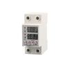 Dual Display Adjustable Current Protector with Over/Undervoltage, Overpressure, and Overload Protection