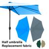 Umbrella Replacement Canopy UV Protection Outdoor Garden Patio Backyard Parasol Market Table Top Umbrella Replacement Fabric Shade Cover