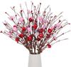 Artificial Flowers Handmade Valentine's Plastic Love Combination Outdoor Garden Arch Wedding Bridal Bouquet Home Room Diy Gifts
