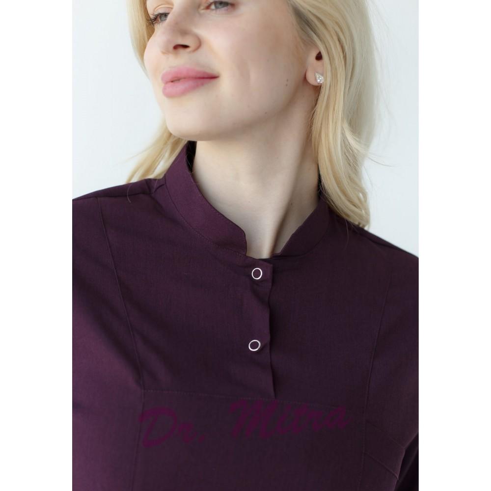 Tvådelad hijabset Medical Scrubs Unisex Doctor Nursing Uniform Set Medical Uniform Kirurgisk dräkt Toppar+byxor Långärmad