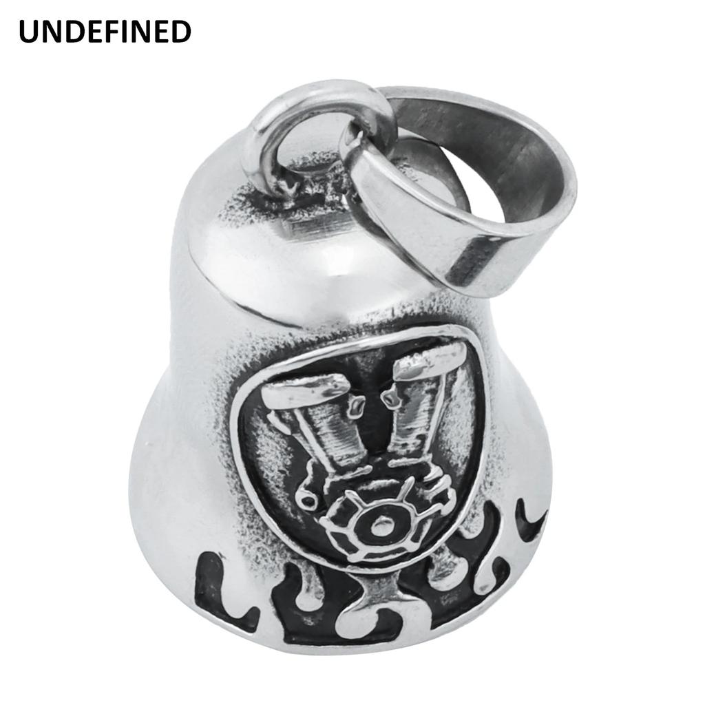 Skull Eagle Motorcycle Bell Stainlesss Steel Cool Biker Guard Bell for Harley Indian Chief Dyna Softail Fatboy Bobber Universal