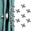 1-12 Paare Vorhang Magnetischer Knopf Nagelfrei Abnehmbar Fenster Vorhang Schließen Magnet Schnalle Verstellung Vorhangclip Zubehör