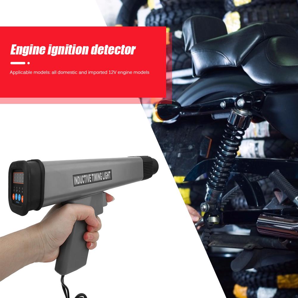 12V Ignition Timing Inductive Light Gun For Car Motorcycle Automobile Detection