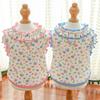 Breathable Puppy Floral Vest Soft Pet Summer Clothes Fashion Pet Princess Dress  For Dogs and Cats