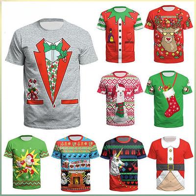 2024 Christmas Youth Short-Sleeved Couple T-Shirt