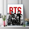 BTS POSTER 100% Round Full Drill 5D DIY Diamond Painting Embroidery Cross Stitch Rhinestone Décor