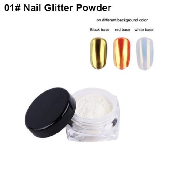Instrument Nail Art Stamper Scraper Stencil Dispozitive de îndepărtare a unghiilor Pile Glitter Mirror Powder