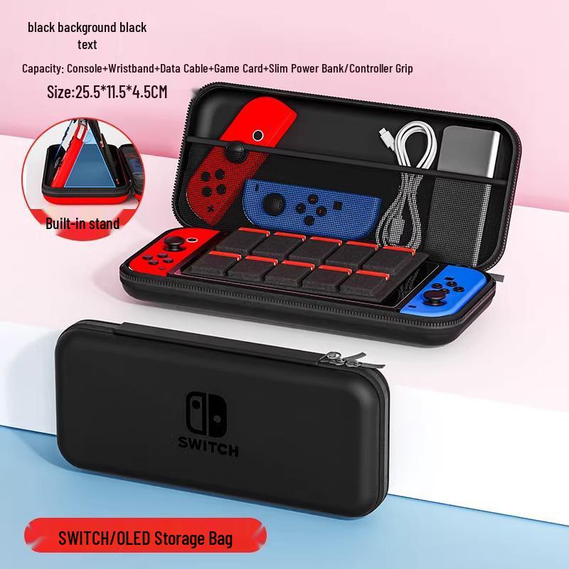 Switch OLED Beskyttende Hardt Skall Oppbevaringsetui for Konsoll og Tilbehør