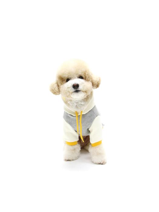 KINIKINI WIR SIND KINI KAPUZENPULLOVER-GRAU(Haube)