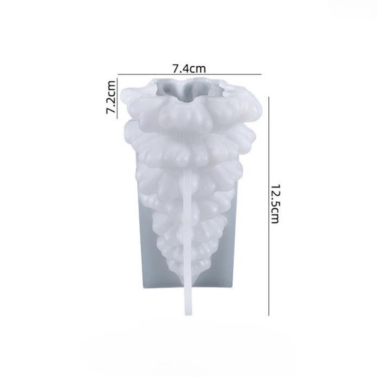 DIY Crystal Mold, Drip Glue, Resin, 3D, Christmas Tree, Candle Mold, Christmas Table, Ornaments, Mirror Silicone Mold