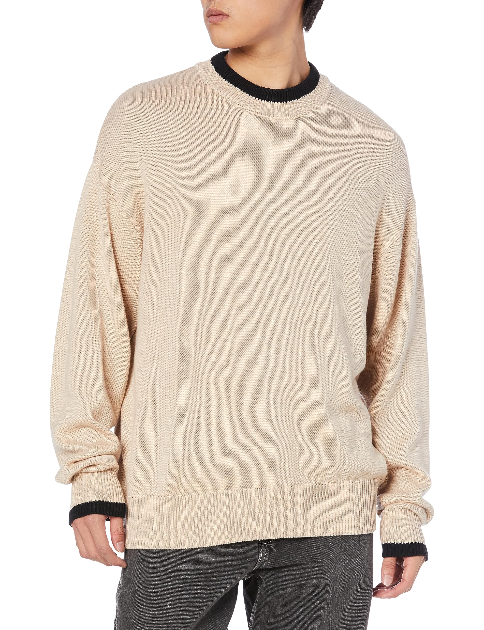 

[IMPROVES] [NULL] Lined Long Sleeve Crew Neck Knit