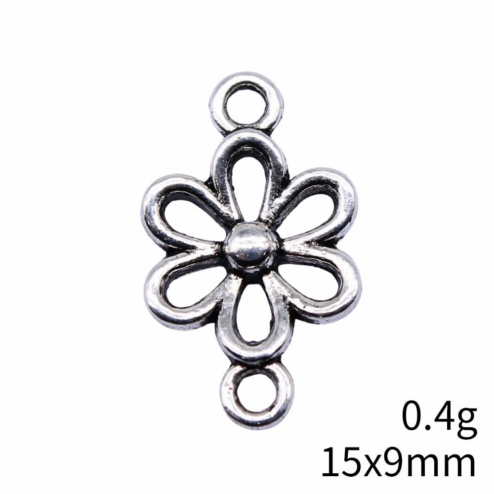 Gifts For Women Jewelry Materials Hollow Flower Connector Accessories Parts Cheapest Items Accessories And Components