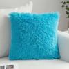 Solid Soft Fluffy Plush Cushion Cover Sofa Decorative Pillow Cover Home Pillowcase Shaggy Fur Cushion Cover Home Textile Decor