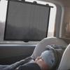 Universal UV Blocking Window Visor Glare Reduction Sturdy Retractable Sunshade  Side Window
